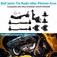 {{ Ball Joint Tie Rods Idler Pitman Arm Suitable for Hilux LN167R RZN169R KZN165R }} - Buy Car Parts Online at {{ Kaka Auto Parts }}.