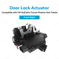 {{ Front Right Door Lock Actuator 3D2837016A Suitable for VW Golf Jetta Touareg }} - Buy Car Parts Online at {{ Kaka Auto Parts }}.