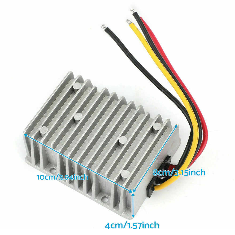 {{ DC or DC Power Converter Regulator 8V-40V Step Down Up to 13.8V 25A 345W Waterproof }} - Buy Car Parts Online at {{ Kaka Auto Parts }}.
