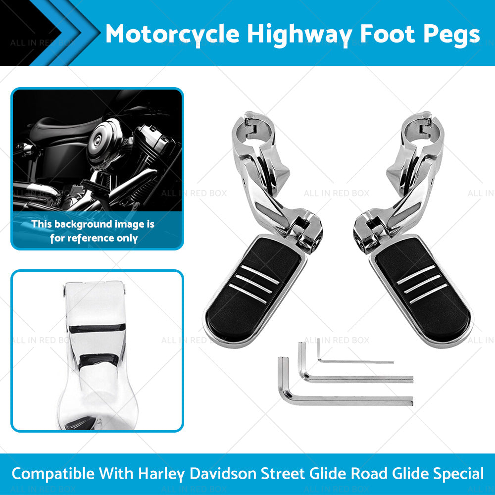 {{ Motorcycle Highway Foot Peg Suitable For Harley Davidson Street Glide Road Glide }} - Buy Car Parts Online at {{ Kaka Auto Parts }}.