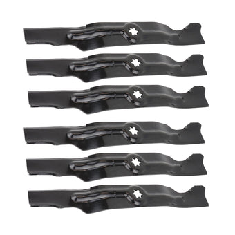 compare product 6pcs Blades Suitable 50inch Cub Cadet MTD Ride on Mower 742-04053 942-04053 B
