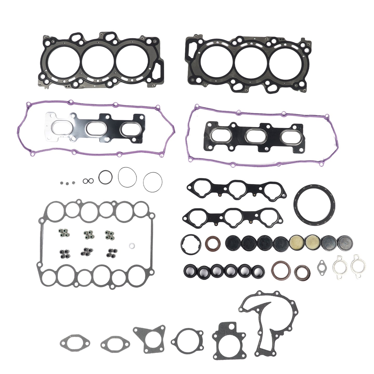{{ VRS Head Gasket Set Suitable For Holden Rodeo Isuzu V6 3.5 24V 6VD1 6VE1 DOHC }} - Buy Car Parts Online at {{ Kaka Auto Parts }}.