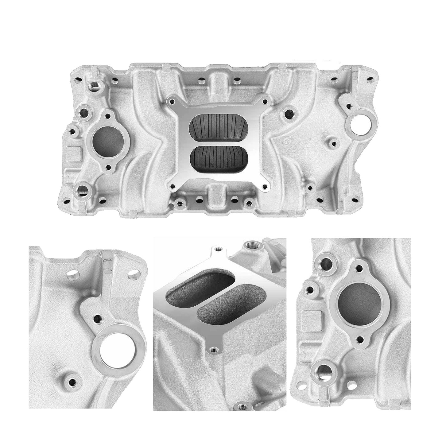 {{ Intake Manifold Suitable for Chevy Small Block V8 Gen I 262-400 Dual Plane 2701 }} - Buy Car Parts Online at {{ Kaka Auto Parts }}.