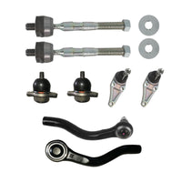 8x Steering Rack Tie Rod Ends With Ball Joints Suitable For Mitsubishi Pajero NM