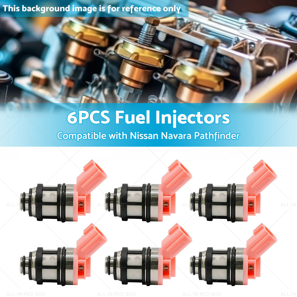 {{ 6PCS Fuel Injectors Suitable For Nissan Navara D21 D22 Pathfinder 16600-9S200 }} - Buy Car Parts Online at {{ Kaka Auto Parts }}.