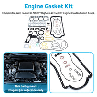 Engine Gasket Kit Suitable For Isuzu ELF NKR77 / Holden Rodeo Truck 4JH1 & 4JH1T