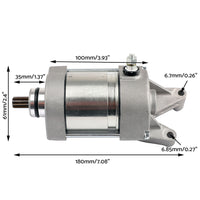 Starter Motor Suitable For Yamaha YZF R1 2009-2014, Ref. 14B-81890-00