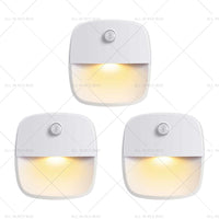 {{ 3 PCS Cordless Battery-Powered LED Night Light Motion Sensor Light-Warm White }} - Buy Car Parts Online at {{ Kaka Auto Parts }}.
