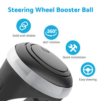 Steering Wheel Spinner Knob Suitable For Car & Truck – Booster Ball Handle Aid