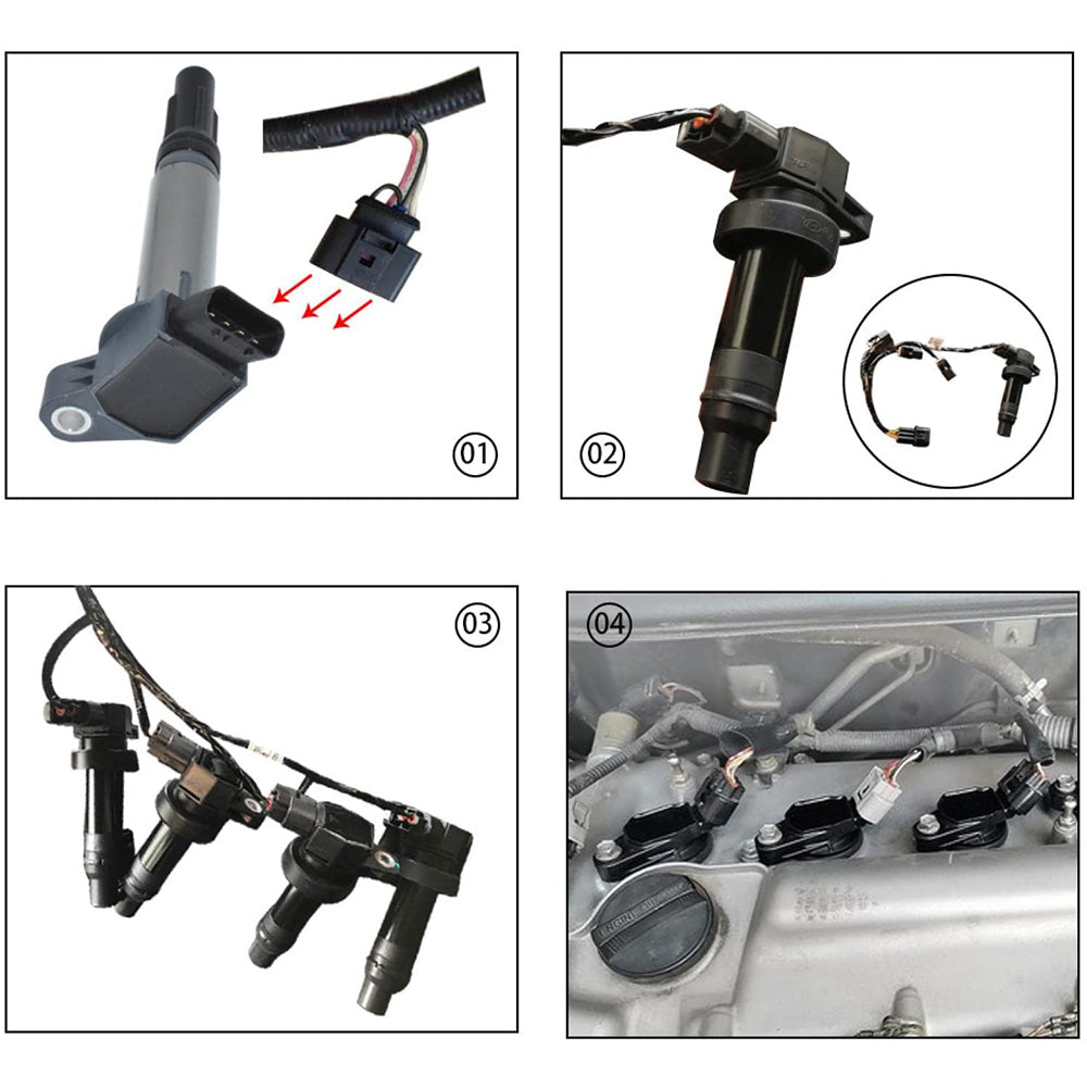 2x Ignition Coil Suitable For Holden Cruze / Suzuki Jimny / Grand Vitara / Swift / Baleno / Carry 1998-On
