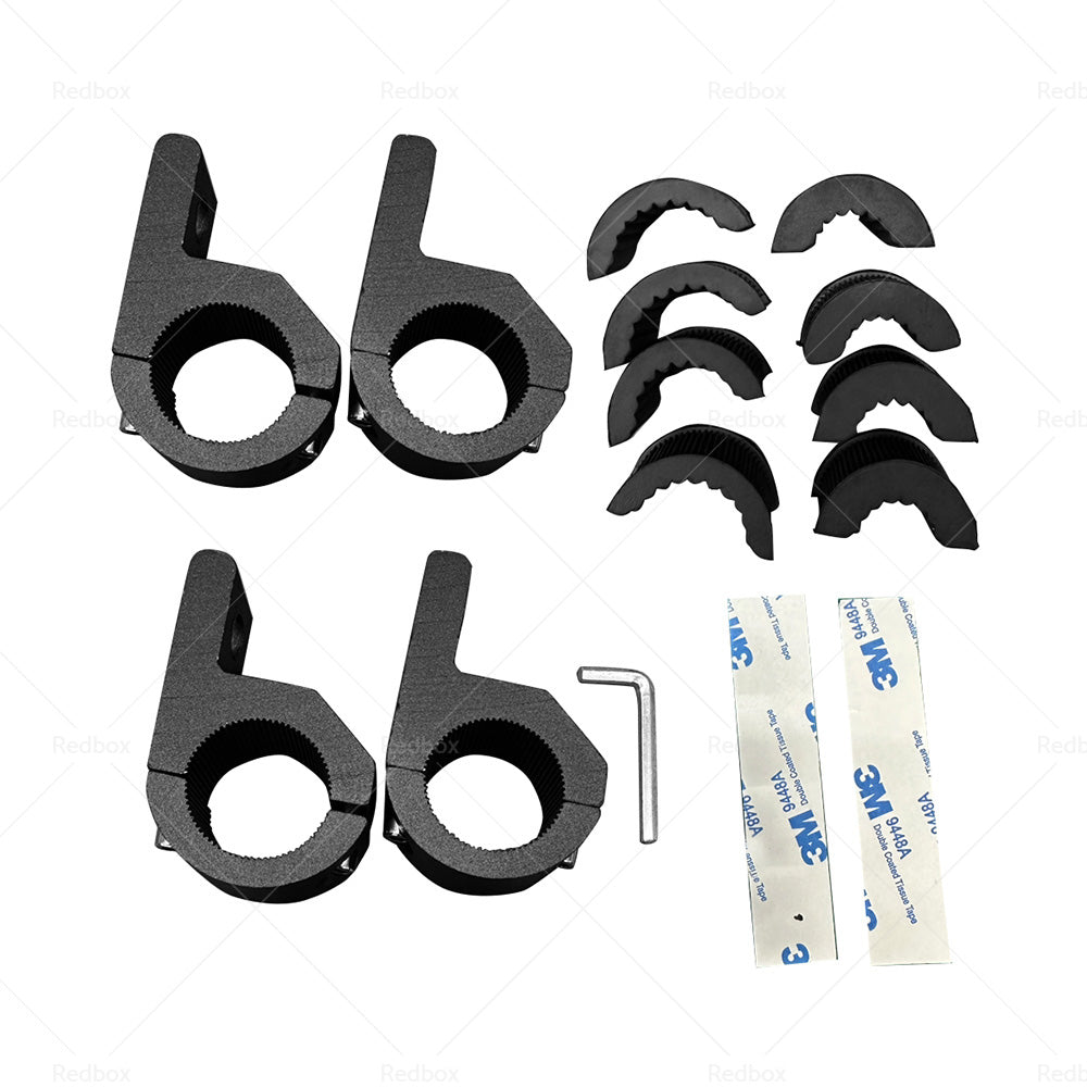 {{ 4x19-32mm 1. 2inch Bullbar Pipe Mount Bracket Clamps LED Work Light Bar3 set Insert }} - Buy Car Parts Online at {{ Kaka Auto Parts }}.