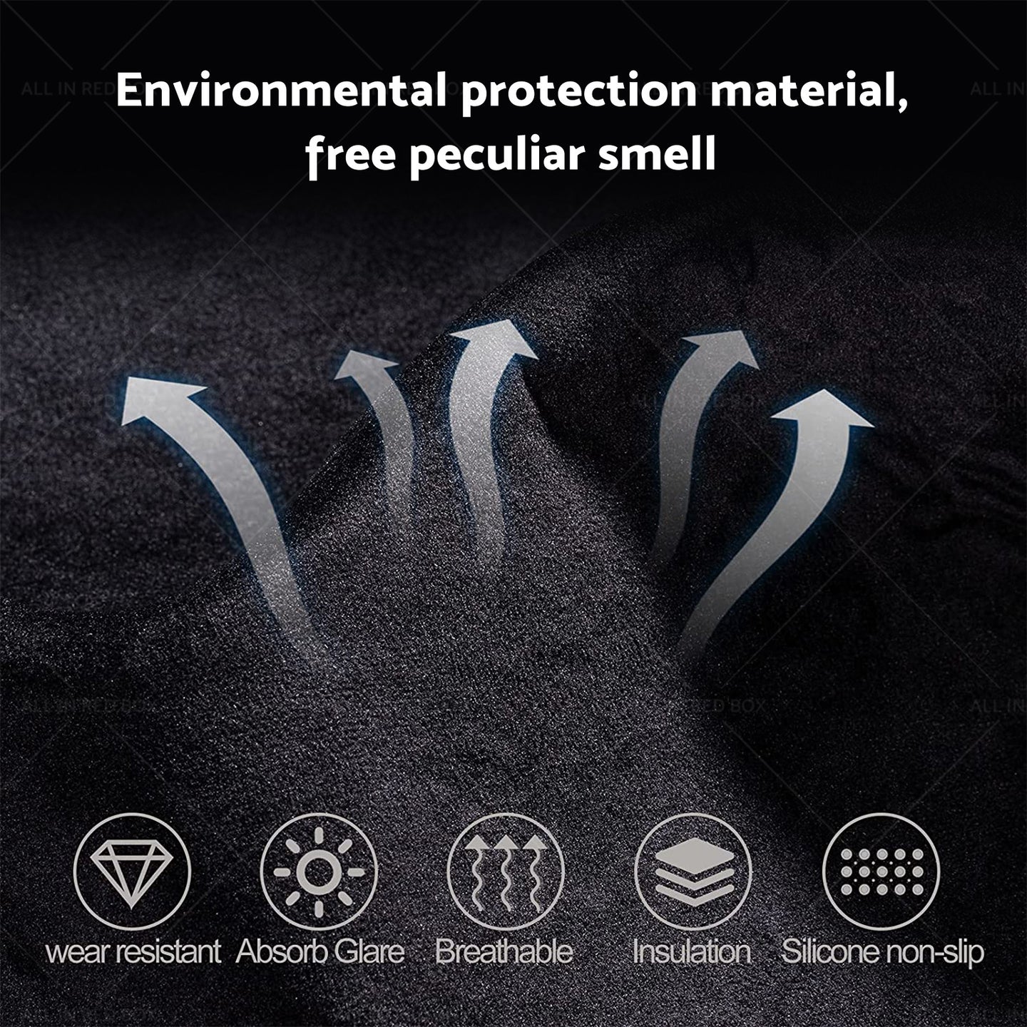 {{ RHD Non-slip Dash Mat Suitable For Hyundai Santafe 2006-2012 Dashboard Cover }} - Buy Car Parts Online at {{ Kaka Auto Parts }}.