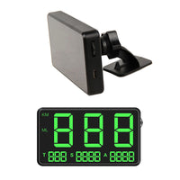 GPS Head Up Display Speedometer Odometer Digital Speed MPH with Over Speeding Alarm