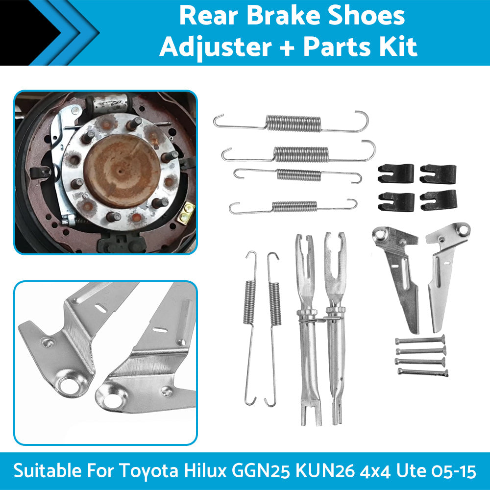 {{ Rear Brake Shoes AdjusterParts Kit Suitable ForToyota Hilux GGN25 KUN26 4x4 Ute }} - Buy Car Parts Online at {{ Kaka Auto Parts }}.