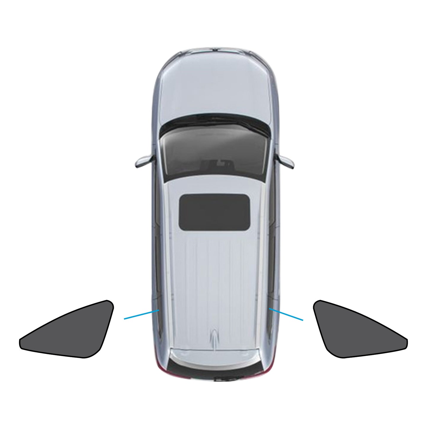 {{ Car Window Magnetic Mesh Sun Blind Shades Suitable for Lexus NX Series 2022-2024 }} - Buy Car Parts Online at {{ Kaka Auto Parts }}.