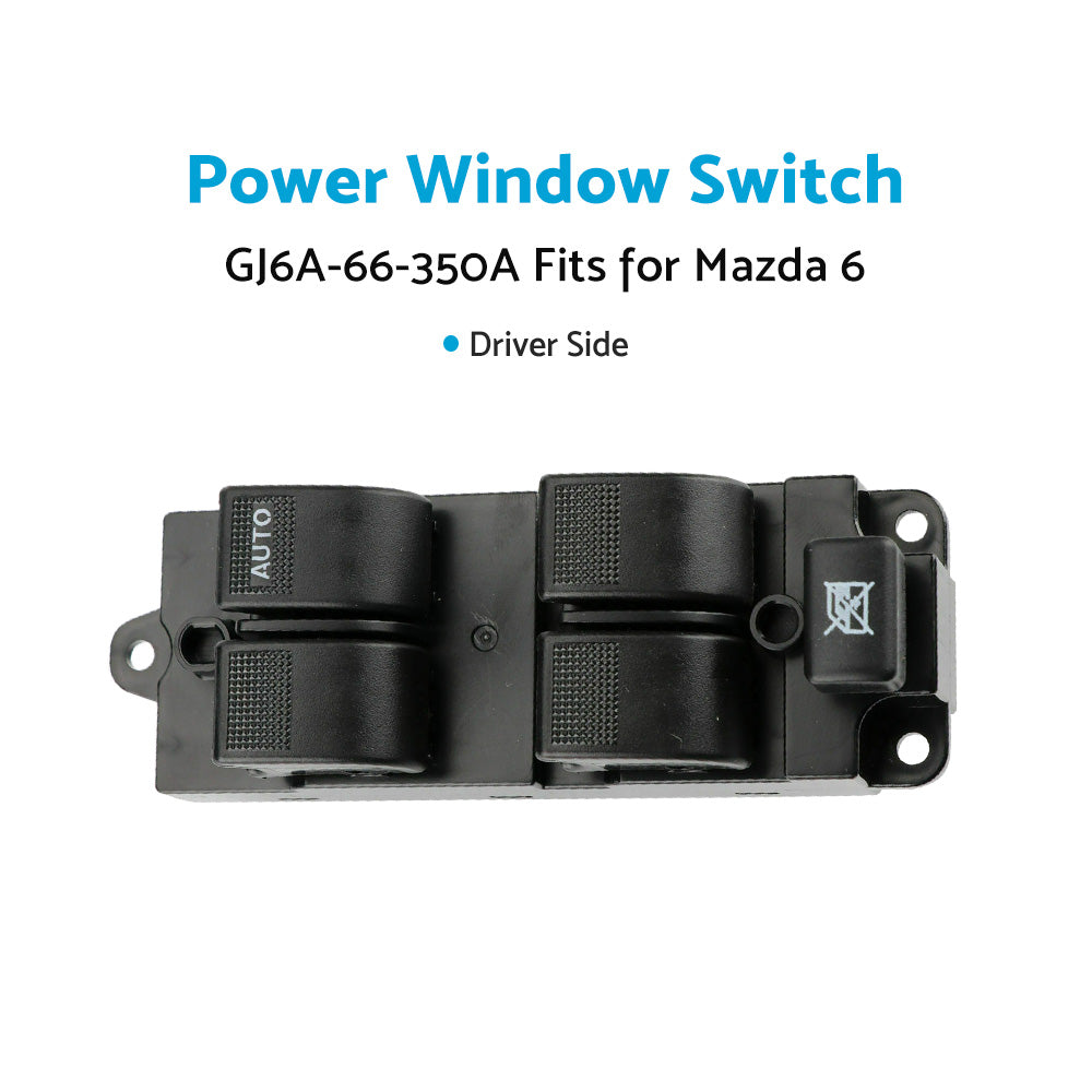 GJ6A-66-350A Power Window Switch Front Right Suitable For Mazda 6 2003-2005