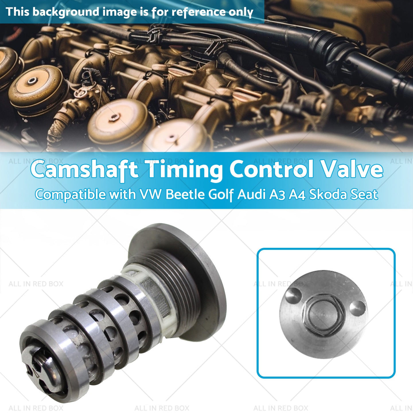 {{ Camshaft Timing Control Valve Suitable for AUDI A3 A4 VW Beetle Golf Skoda Seat }} - Buy Car Parts Online at {{ Kaka Auto Parts }}.