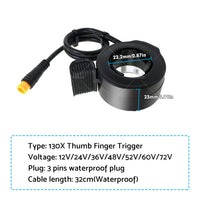 {{ 1 Pc Waterproof Thumb Finger Trigger Throttle For Electric Bike Ebike Scooter AU }} - Buy Car Parts Online at {{ Kaka Auto Parts }}.