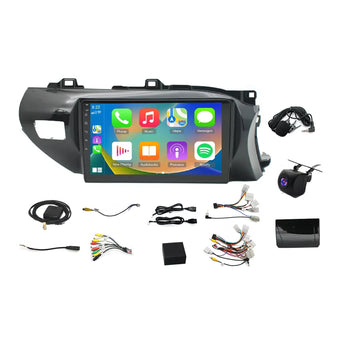 compare product CarPlay Radio Head Unit Suitable For Toyota Hilux 15-22 Android 14 Apple 4+64G
