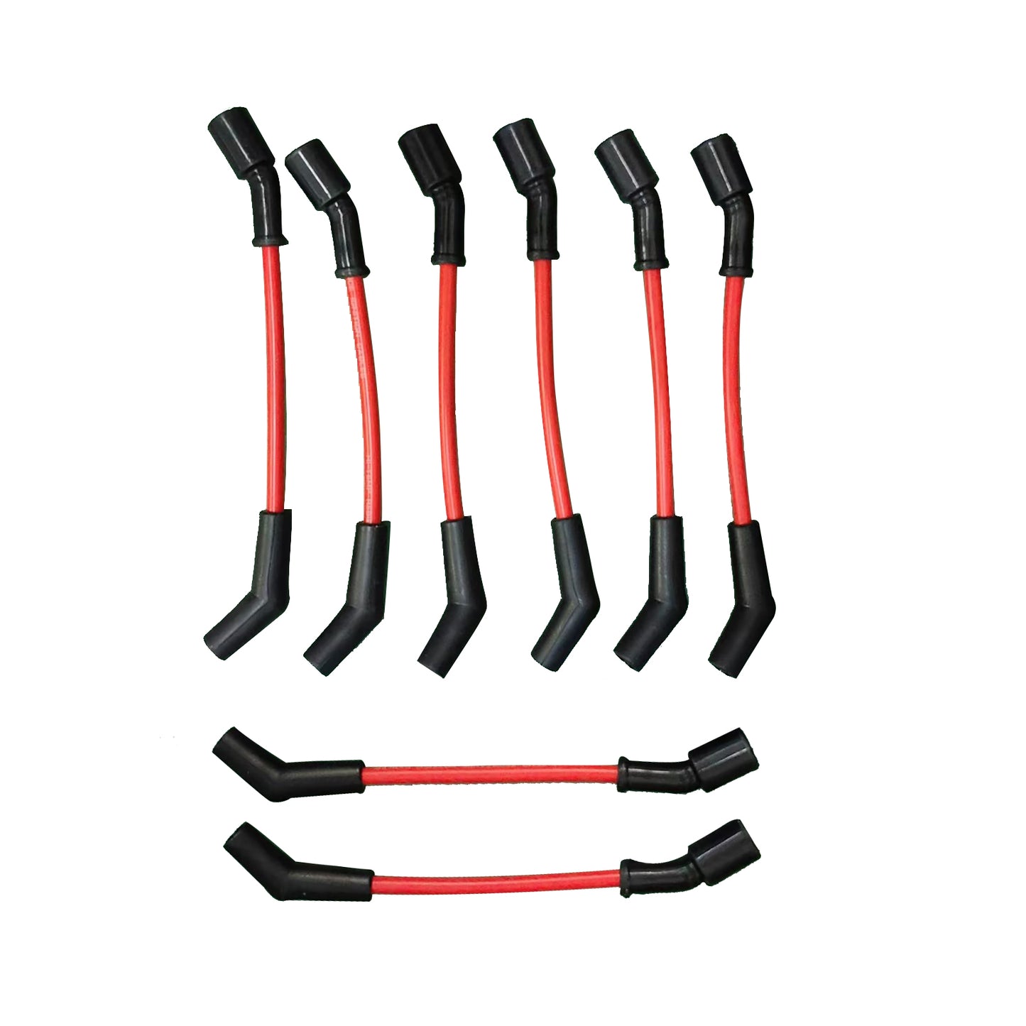 9mm Spark Plug Leads w/Sleeves suitable for Chev LS1-L98 & Commodore