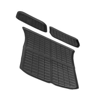 compare product 3x Trunk & Frunk Mat TPR Black Suitable For Tesla Model Y 2021-2024