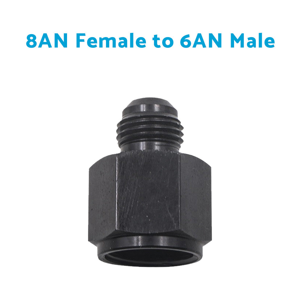 AN Fuel Hose Line Adapter Fitting Extender 10AN to 8AN / 10AN to 6AN / 8AN to 6AN
