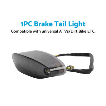 compare product Universal Mororcycle 28 LED Brake Stop Tail Light License Number Plate Rear Lamp