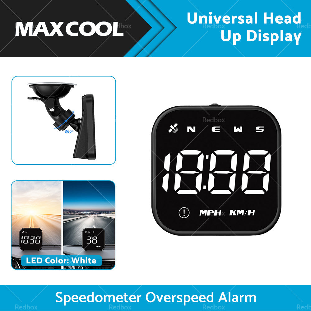 {{ HUD Head Up Display Car LED Digital GPS Speedometer Universal Overspeed Alarm }} - Buy Car Parts Online at {{ Kaka Auto Parts }}.