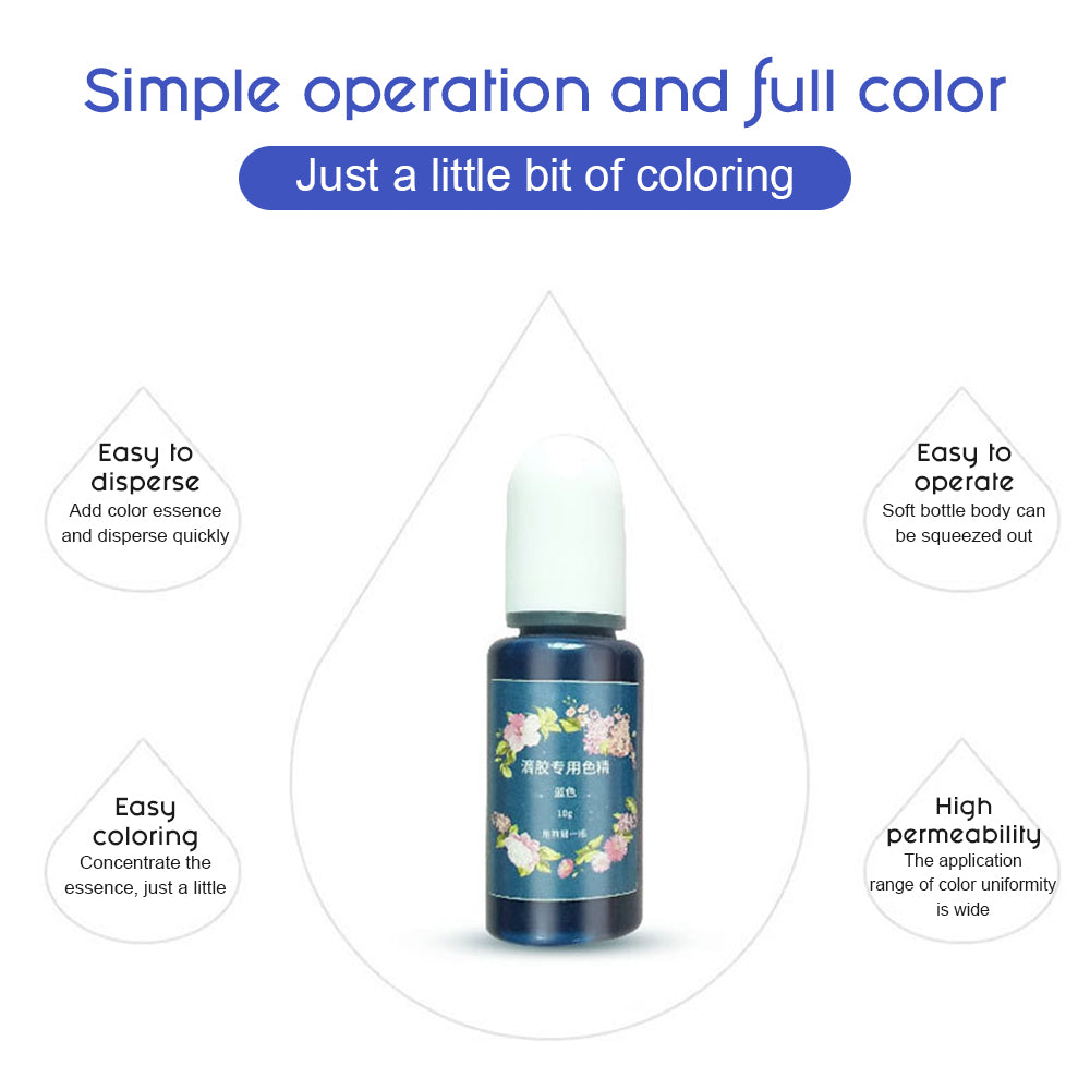 {{ 12 Colours Glitter Pigment Ink Epoxy Resin Colour Pigment Resin Floors Metallic }} - Buy Car Parts Online at {{ Kaka Auto Parts }}.