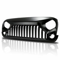 Black Front Gladiator Grille Vander Grill Suitable For Jeep Wrangler JK Unlimited 2007-2018