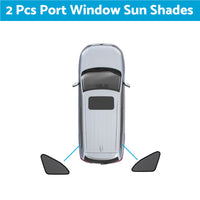 {{ Magnetic Mesh Sun Blind Shades Suitable for Audi Q5 8R 2009–2016 On Front Rear }} - Buy Car Parts Online at {{ Kaka Auto Parts }}.