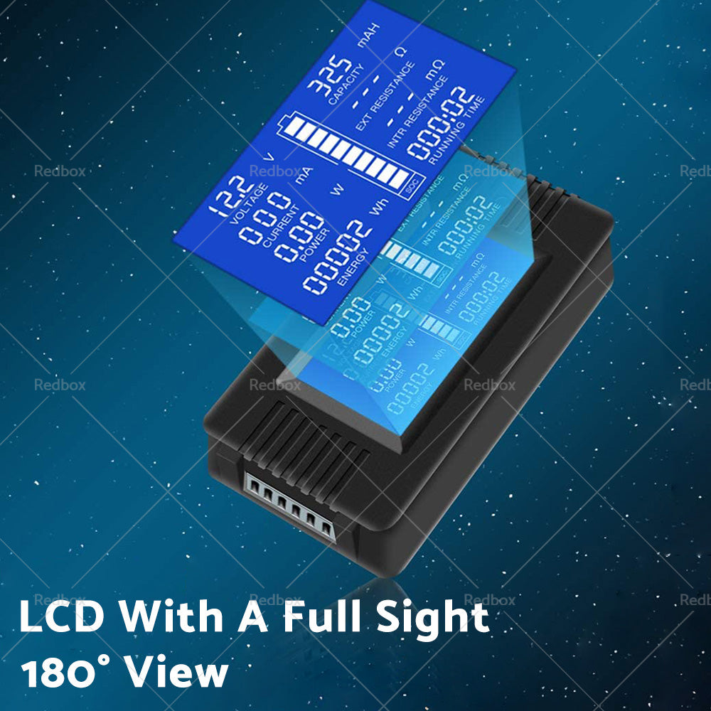 {{ 50-300A LCD Display DC Battery Monitor Meter 200V Voltmeter Amp For RV System }} - Buy Car Parts Online at {{ Kaka Auto Parts }}.