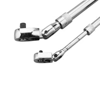 Ratchet Wrench Socket Set 3x 1/4", 3/8", 1/2" Drive Handle 72-Tooth Quick Release