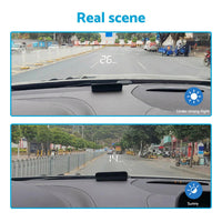 Universal Car Head Up Display GPS Speedometer Digital Speed Warning OBD2
