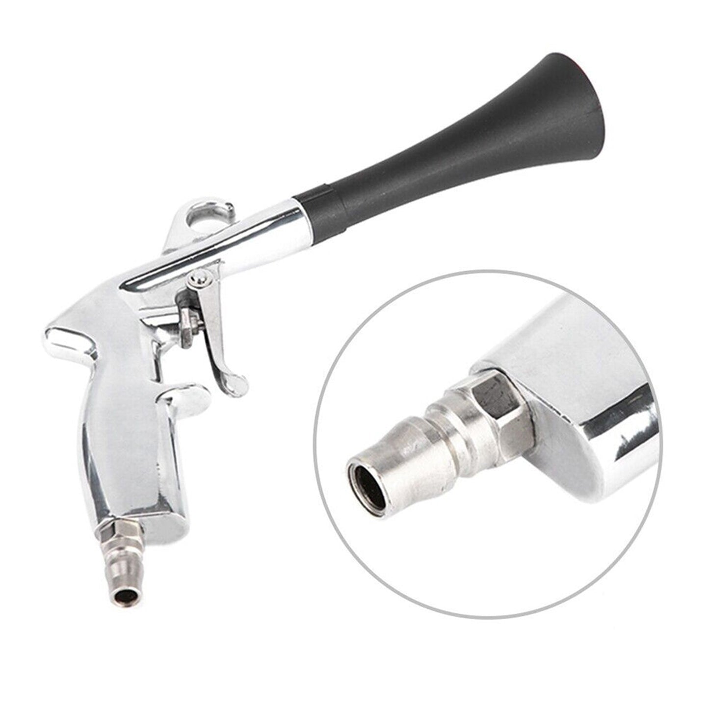 Car Cleaning Gun Aluminum Alloy Ergonomic Handle Rust-Proof Durable 0.8 MPa