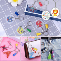 {{ Bulk Keychains Ornament Set 150PCS Sublimation Blank Keychain for Crafts Jewelry }} - Buy Car Parts Online at {{ Kaka Auto Parts }}.