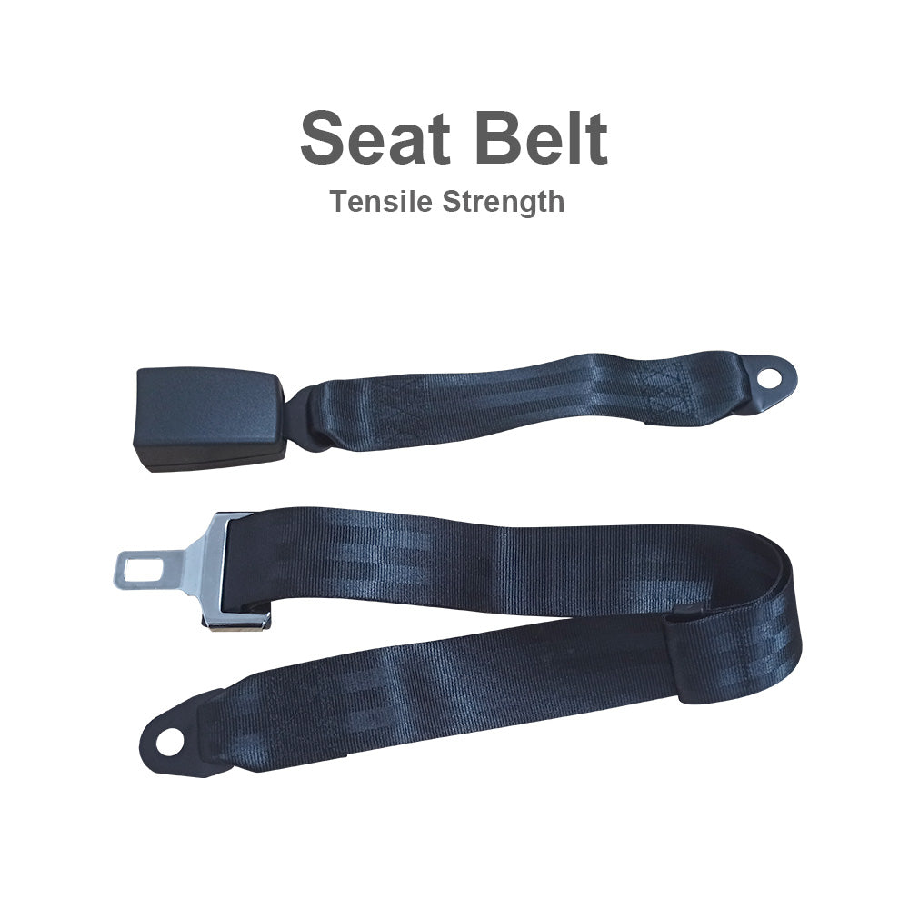 {{ 2 Set Car Truck 2 Point Retractable Adjustable Seat Lap Sash Belt Strap Seatbelt }} - Buy Car Parts Online at {{ Kaka Auto Parts }}.