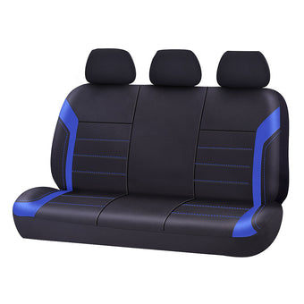 compare product Universal Rear Seat Covers 06/08H Neoprene Black Blue Suitable for Cars & Utes