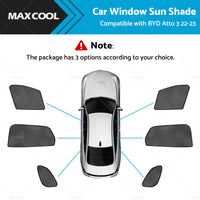 {{ Magnetic Car Rear Port Window Sun Shade Blind Mesh Suitable For BYD Atto 3 22-24 }} - Buy Car Parts Online at {{ Kaka Auto Parts }}.
