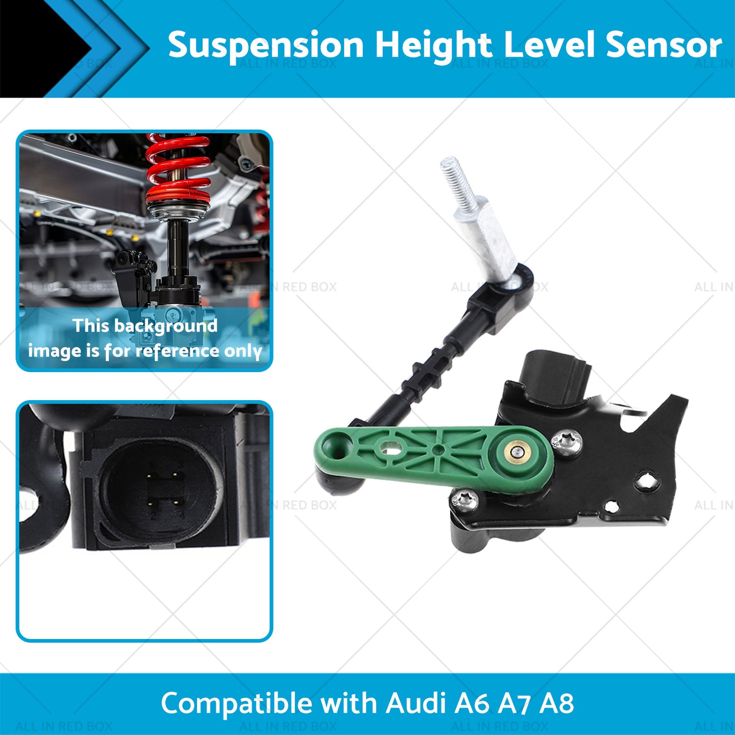 {{ 4H0941285G Front Left Suspension Height Level Sensor Suitable for Audi A6 A7 A8 }} - Buy Car Parts Online at {{ Kaka Auto Parts }}.