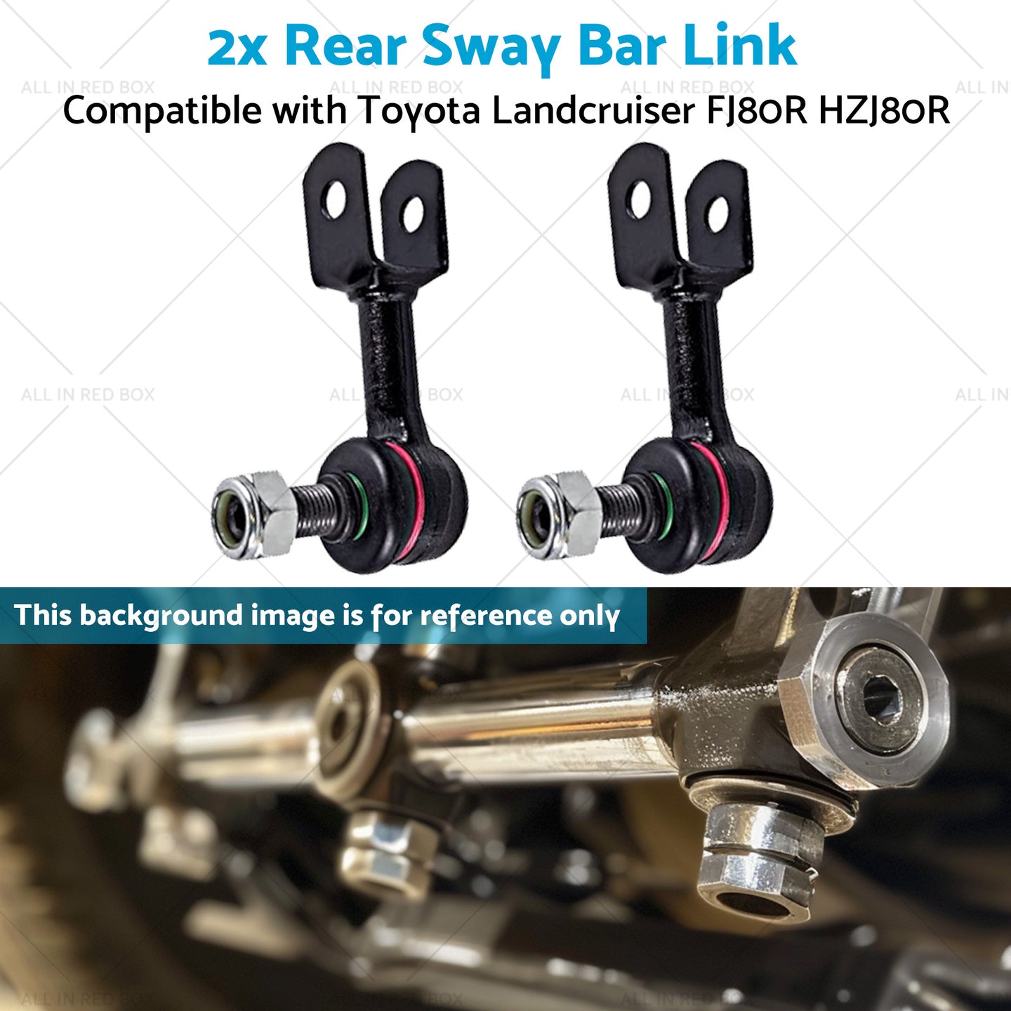 {{ 2x Rear Sway Bar Link Suitable for 92-19 Toyota Landcruiser FJ80R HZJ80R }} - Buy Car Parts Online at {{ Kaka Auto Parts }}.