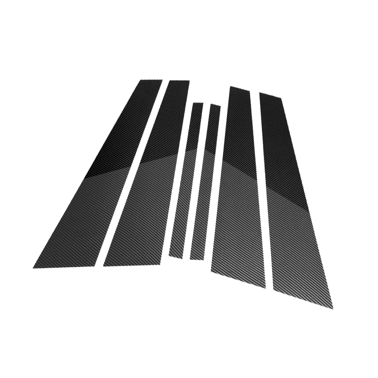 {{ 6x Carbon Fiber Pillar Post Cover Trims Suitable for Infiniti G35 02-13 }} - Buy Car Parts Online at {{ Kaka Auto Parts }}.