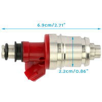 {{ 4X Fuel Injectors Suitable for Holden Rodeo TF 4ZE1 2.6L 4Cyl 1994-1998 }} - Buy Car Parts Online at {{ Kaka Auto Parts }}.