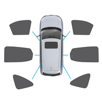 Magnetic Window Mesh Sun Blind Shade Suitable For MG ZS / ZST / ZS EV 2018-2023