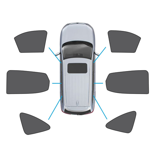 Magnetic Window Mesh Sun Blind Shade Suitable For MG ZS / ZST / ZS EV 2018-2023