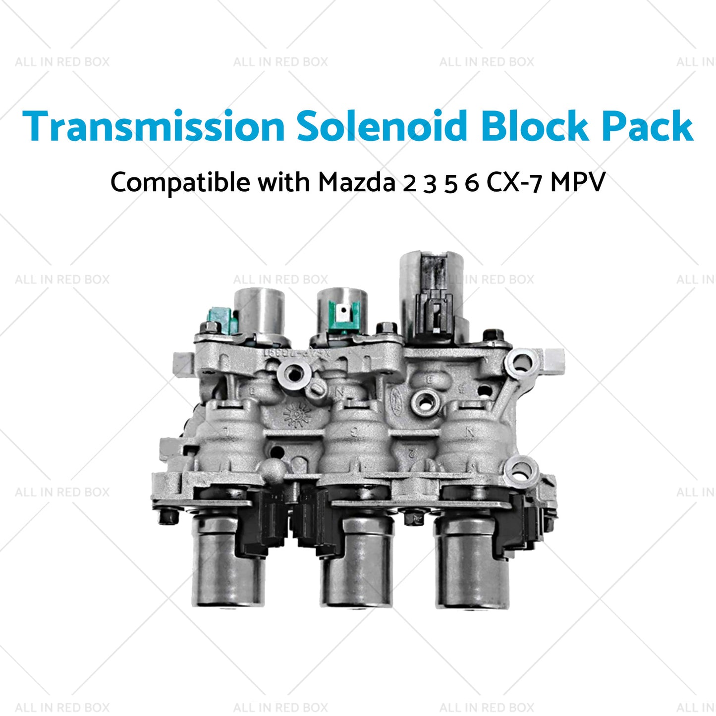 {{ 4F27-E Transmission Solenoid Block Pack Suitable For Mazda 2 3 5 6 CX-7 MPV }} - Buy Car Parts Online at {{ Kaka Auto Parts }}.