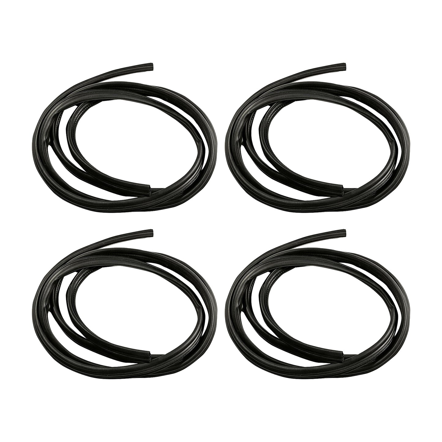 4x Front & Rear Door Rubber Seals Suitable For Holden Commodore VN / VP / VR / VS