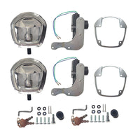 2x Power Operated Recessed Folding Whale Tail T Lock Handle Suitable For Trailer Tool Box