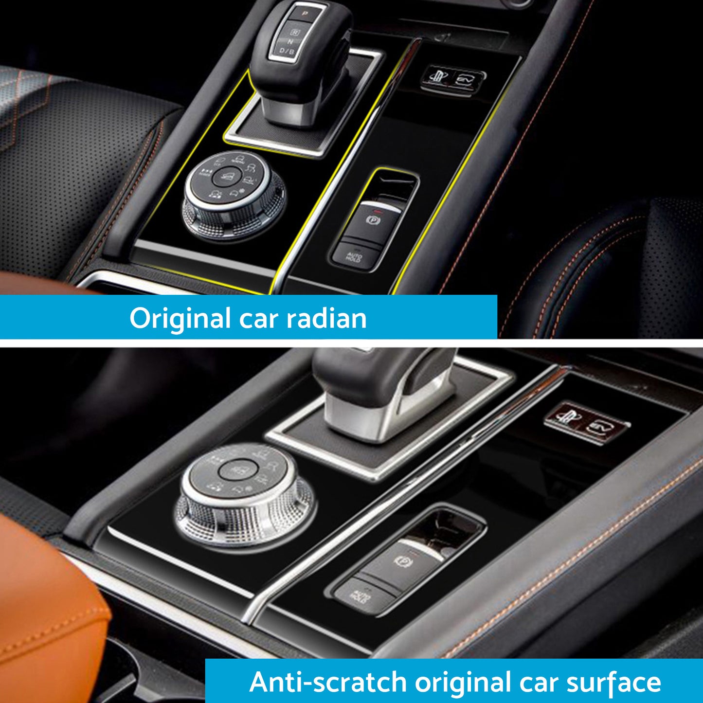 Gear Shift Knob Box Moulding Cover Suitable For Mitsubishi 2023 Car Accessories