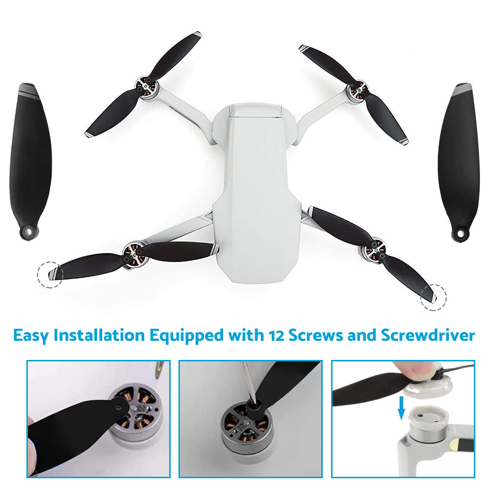 Foldable Low-Noise Propeller Blades Suitable For DJI Mavic Mini 2 / Mini SE